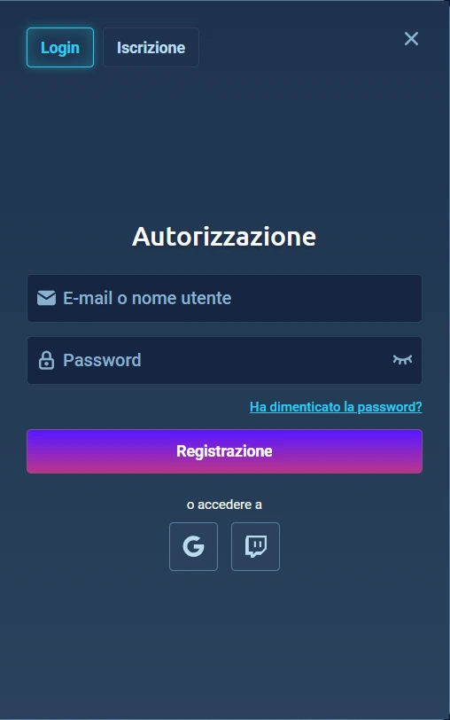 Login